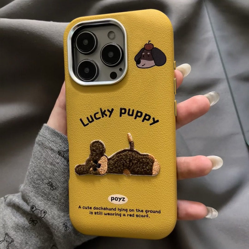 Puppy Frame iPhone Case