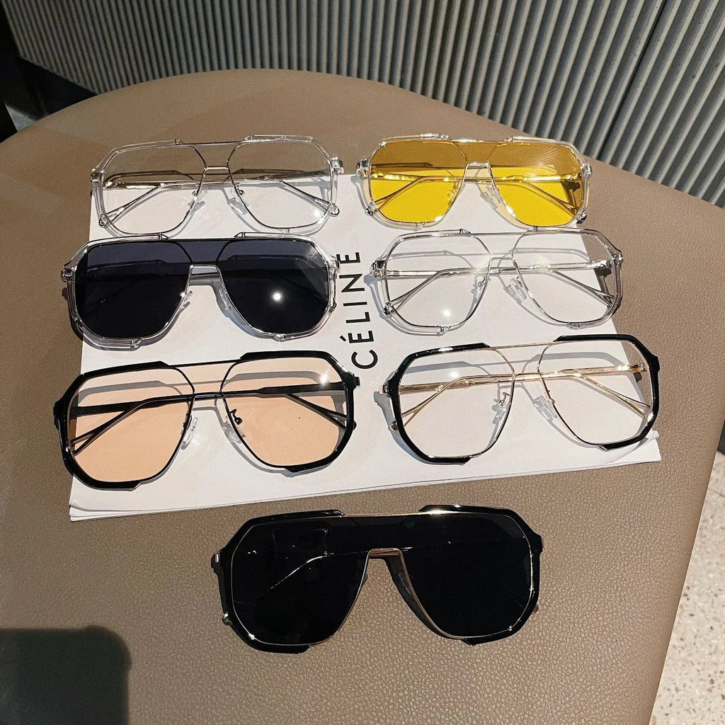 double-beam-integrated-sunglasses - Viexta