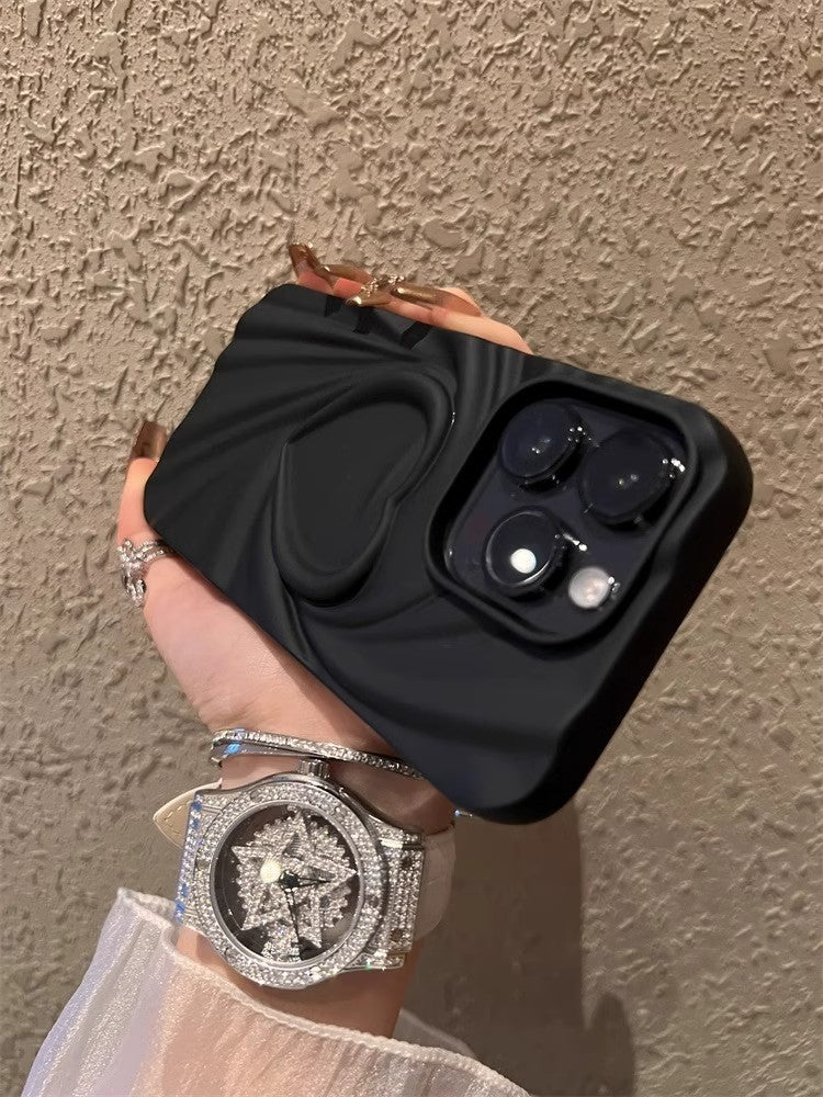 pleated-love-iphone-case