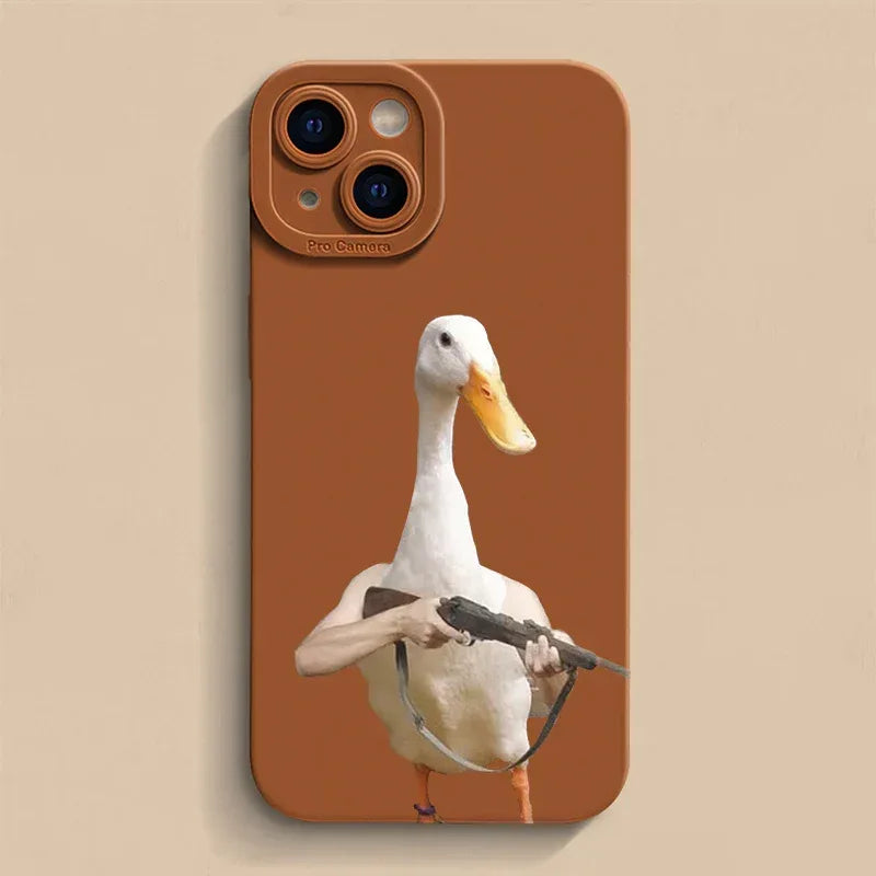 Anti-fall Funny Duck iPhone Case - Viexta