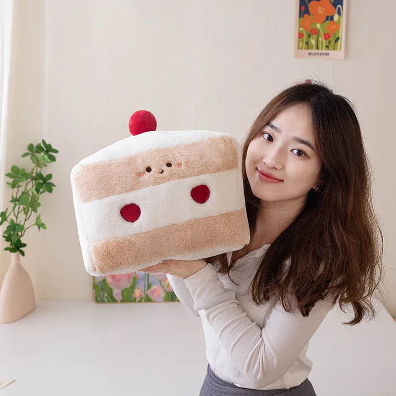 Vigorous Soft Fulfil Cake Doll Cute Plush Toy - Viexta