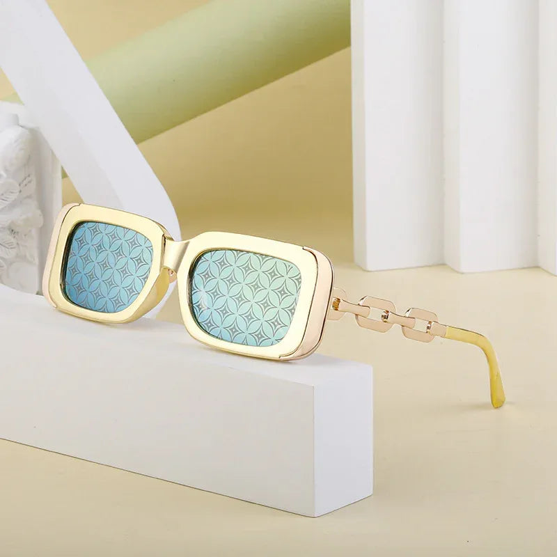 Square-framed Feminine Sunglasses - Viexta