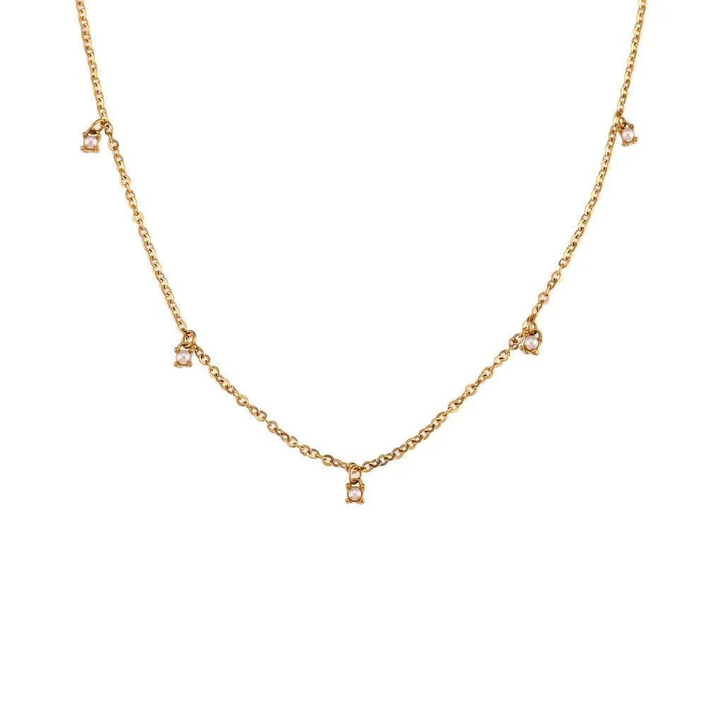 Zircon Clavicle Chain - Viexta