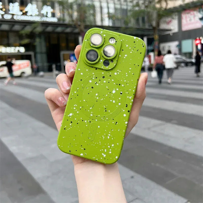 Magnetic Suction Frosted Anti-fingerprint iPhone Case - Viexta