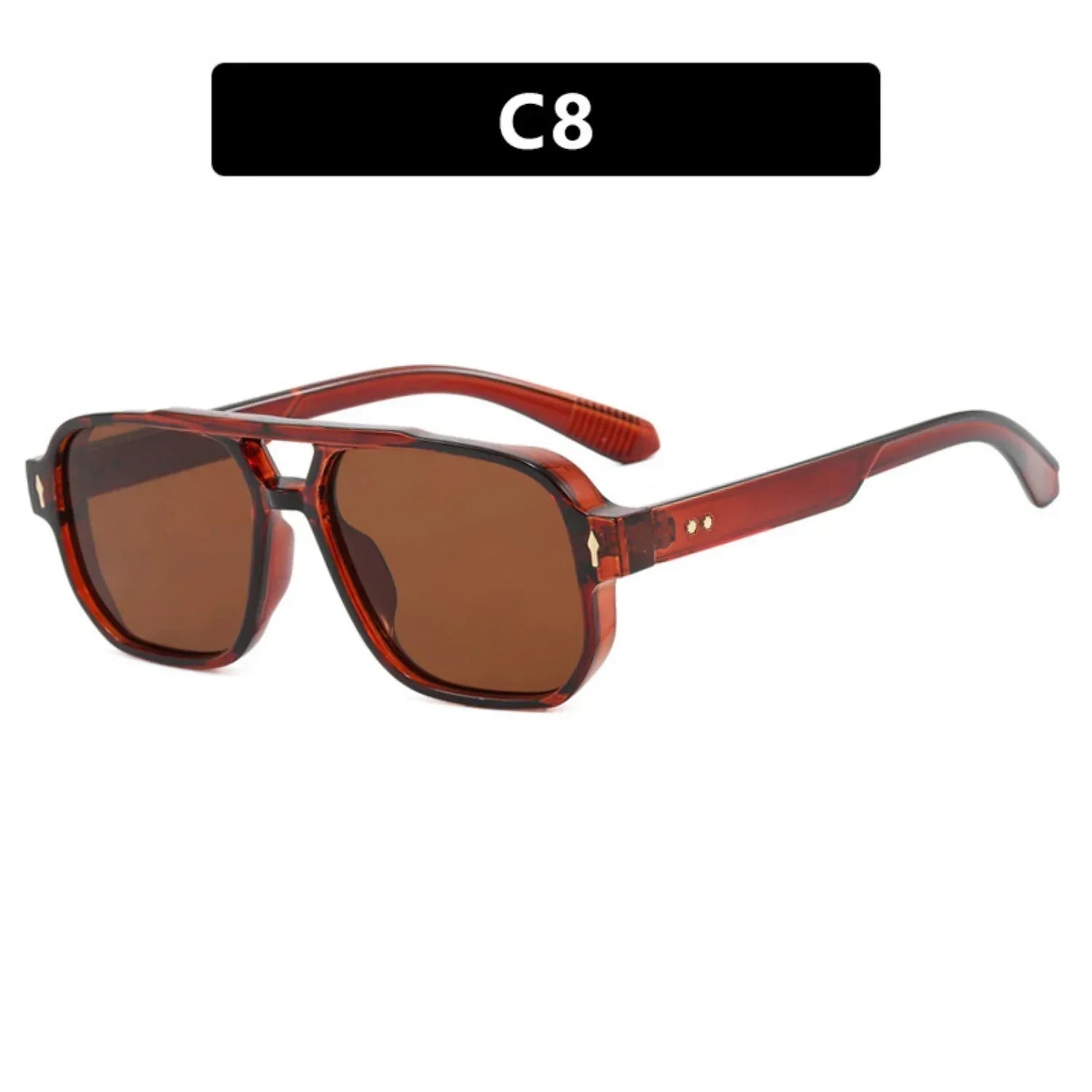 European And American Retro Casual Sunglasses - Viexta