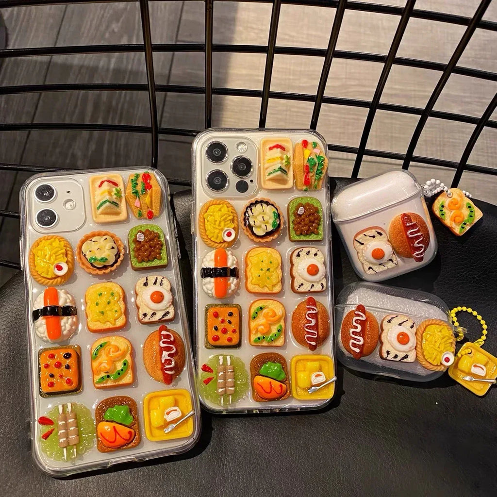 Sushi Transparent Epoxy iPhone Case - Viexta