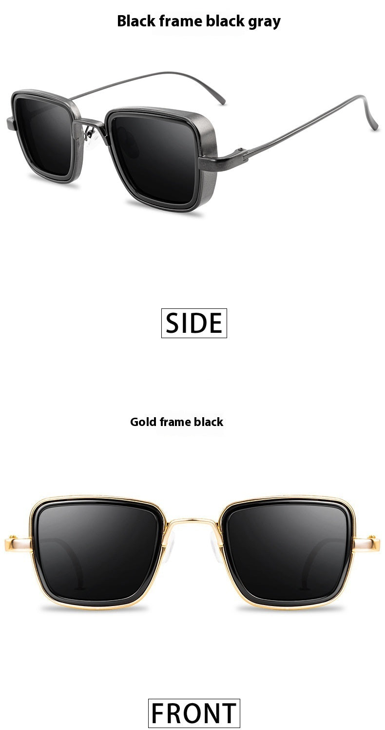 Retro Fat Edge Square Trendy Sunglasses