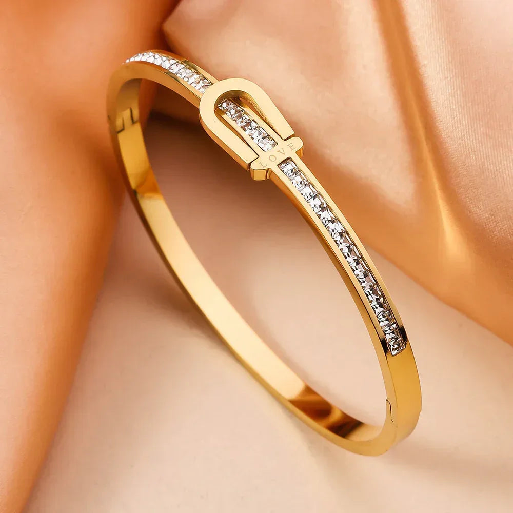 gold-plating-exquisite-stainless-steel-bracelet - Viexta