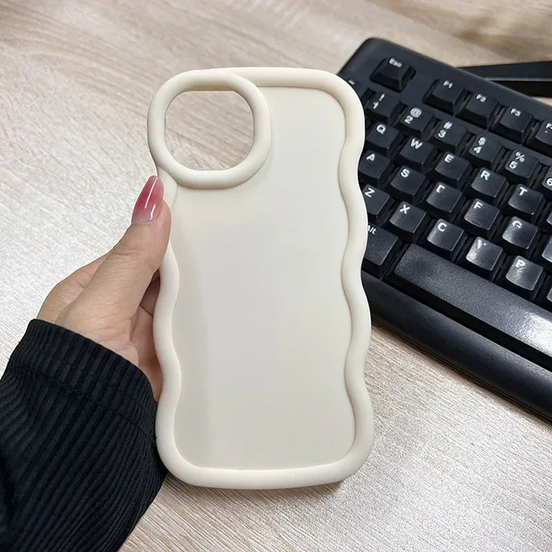 macaron-big-wave-silicone-case - Viexta