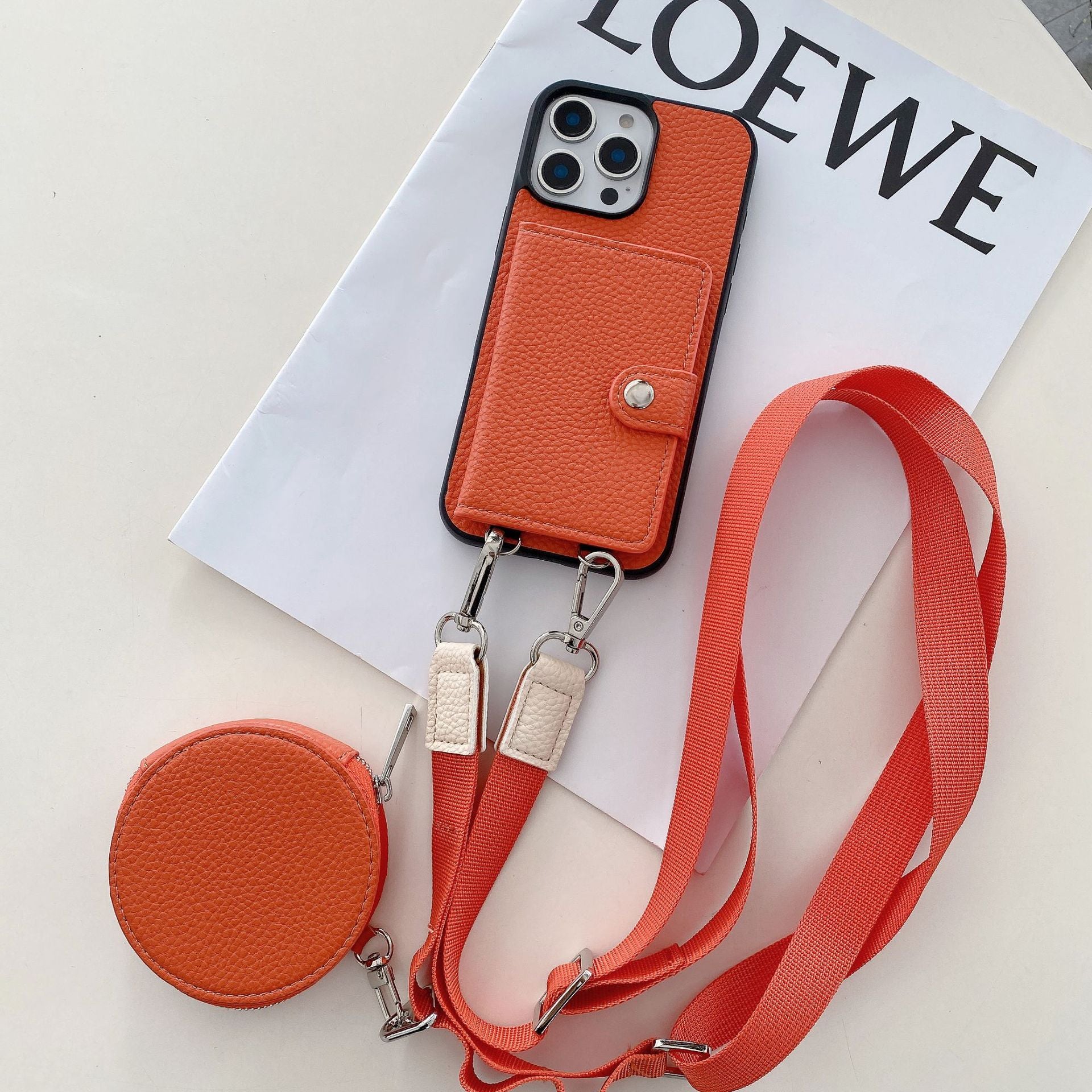 Card Holder Card Lanyard iPhone Case
