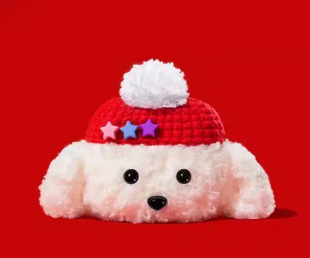 Cute Doggy with Hat AirPods Case Cover - Viexta