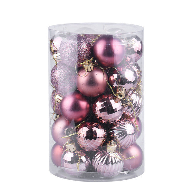 34 Christmas Ball Set 4cm Christmas Ornaments