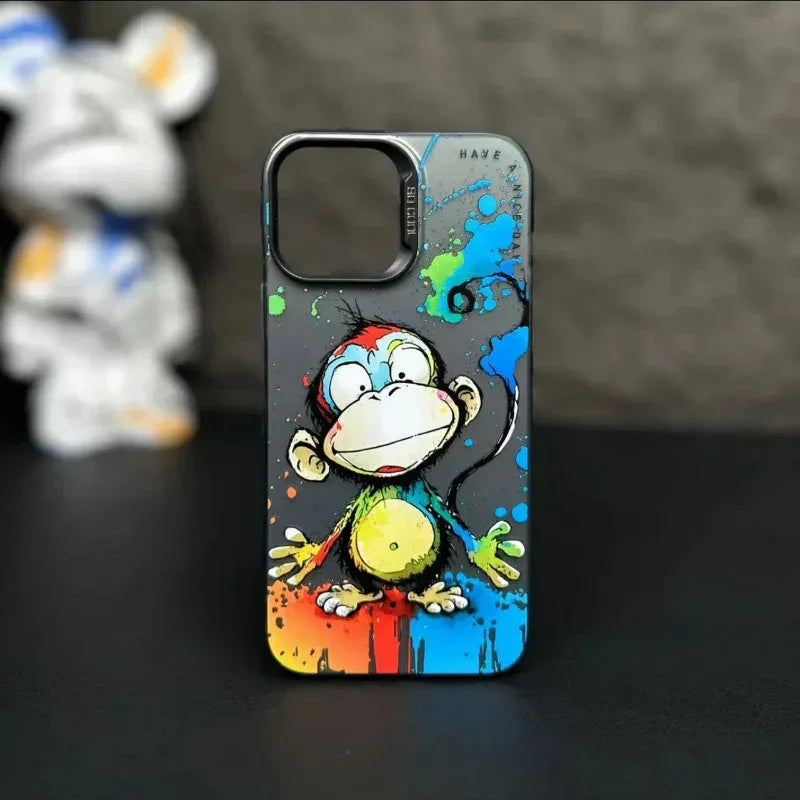 2d Cartoon iPhone Case - Viexta
