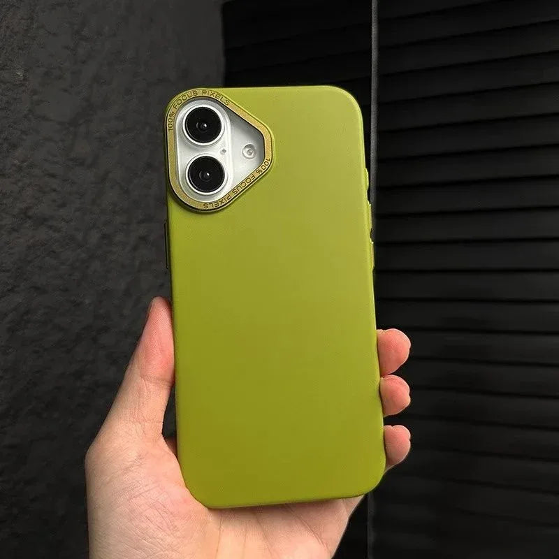 metal-large-hole-ultra-thin-frosted-iphone-case - Viexta