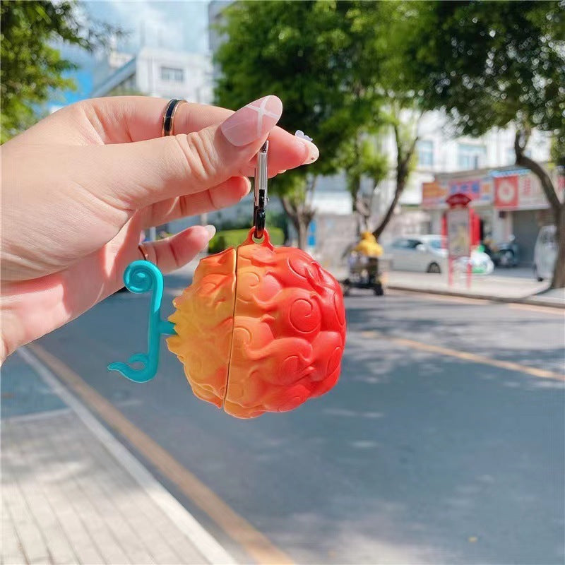 Creative Devil Fruit Earphone Case