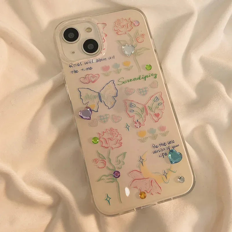 Transparent Butterfly iPhone Case - Viexta