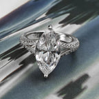 Diamond-studded Ring