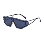 One Piece Mirror Sunglass - Viexta