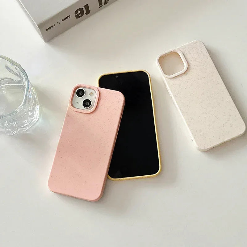 tpu-wheat-straw-frosted-soft-iphone-case - Viexta