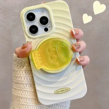 Personalized Gradient Ripple iPhone Cases - Viexta