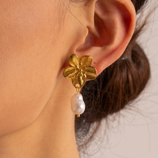 Vintage Flower Earrings