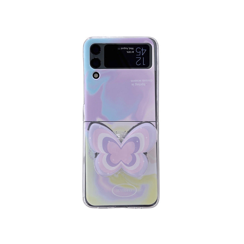 purple-butterfly-holder-chain-samsung-phone-case