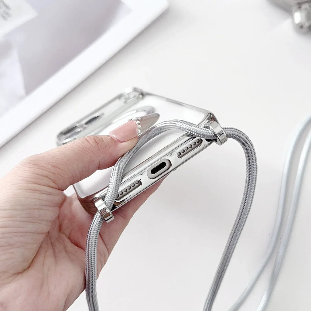 Magnetic Wireless Charging Lanyard iPhone Case - Viexta