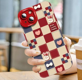 Silicone Cartoon iPhone Case