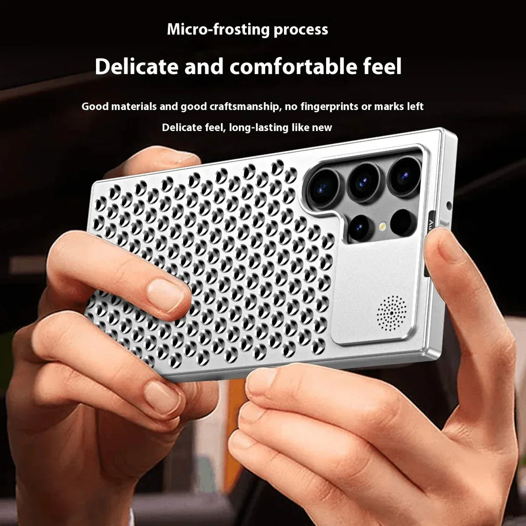 magnetic-suction-aluminum-alloy-heat-dissipation-s24ultra-phone-case - Viexta