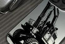 Excavator Laser iPhone Case - Viexta