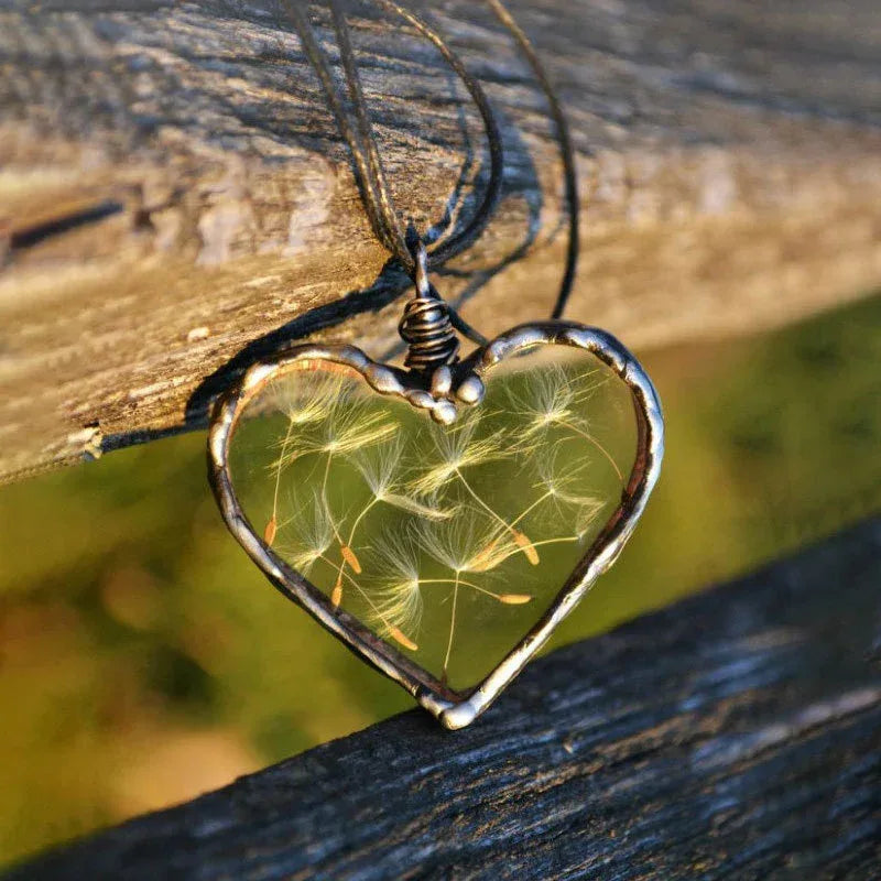 Dandelion Love Wish Necklace - Viexta