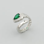 Spring Type Snake Bone Bracelet Ring Suit - Viexta