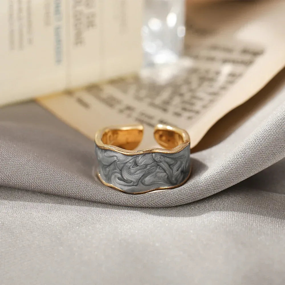 Irregular Retro Ring - Viexta