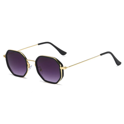 Large Frame Slim Sunglasses