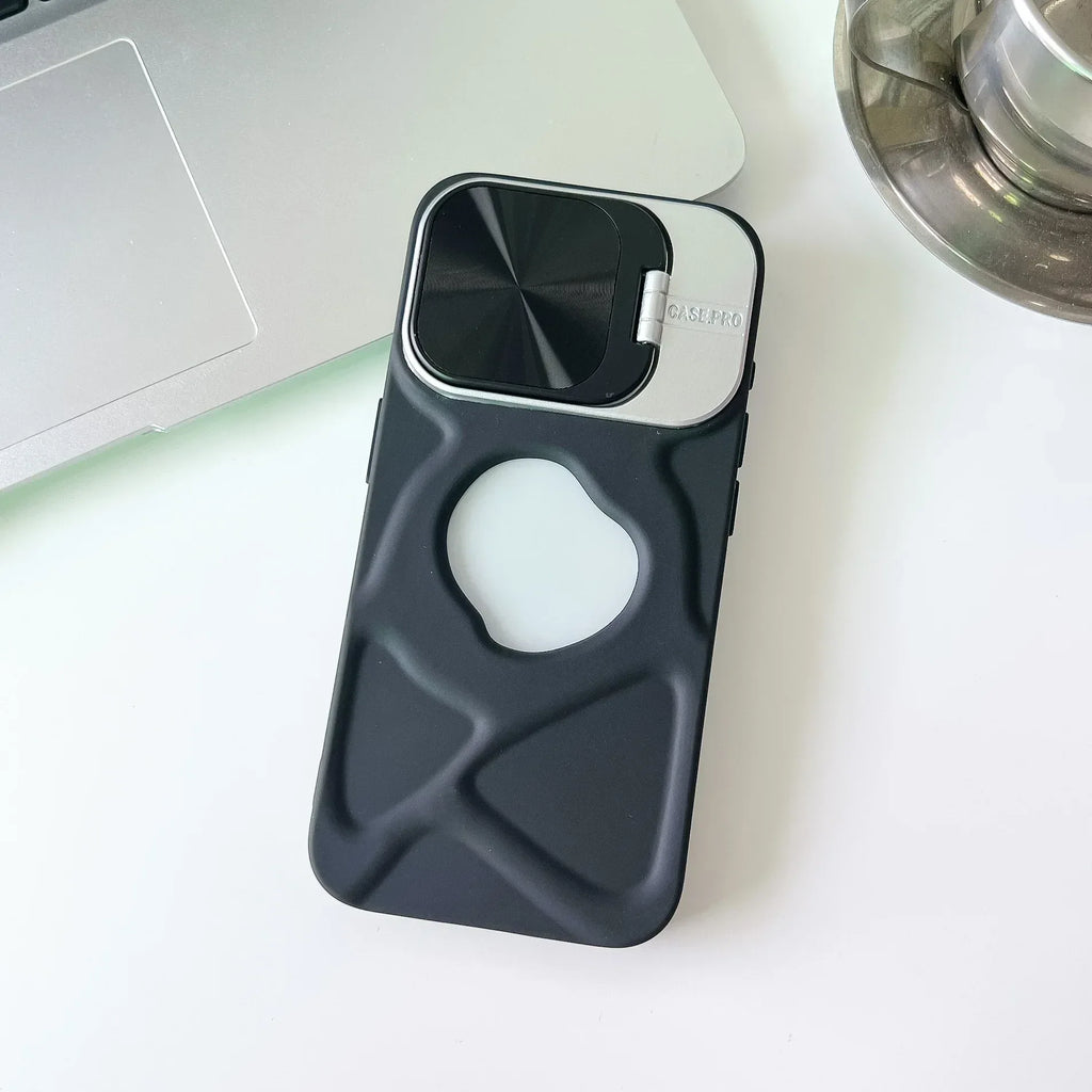 Lens Bracket Magnetic Sucker iPhone Case - Viexta