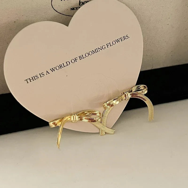 Retro Hong Kong Golden Versatile Earrings - Viexta