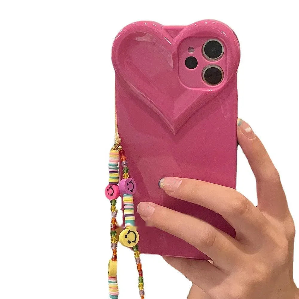 Rose Red Love Wristband iPhone Case - Viexta