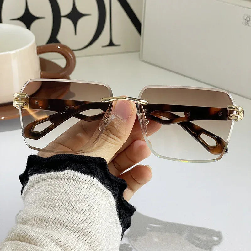 Street Shooting Ins Trendy Trimming Sunglasses - Viexta