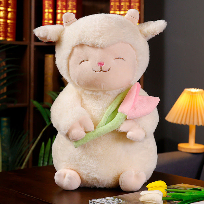 Tulip Lamb Doll Plush Toy