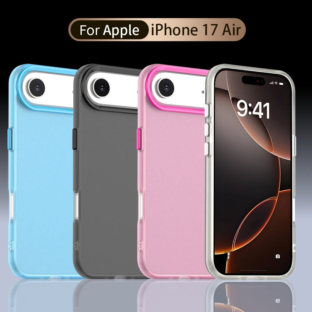 Airbag Anti-fall Candy Frosted iPhone Case