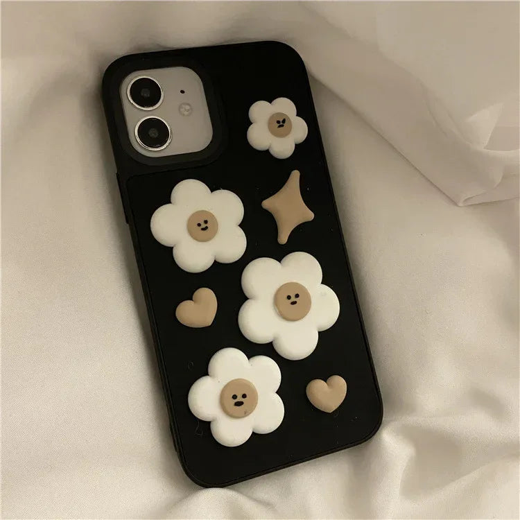 Three-dimensional Sun Flower iPhone Case - Viexta