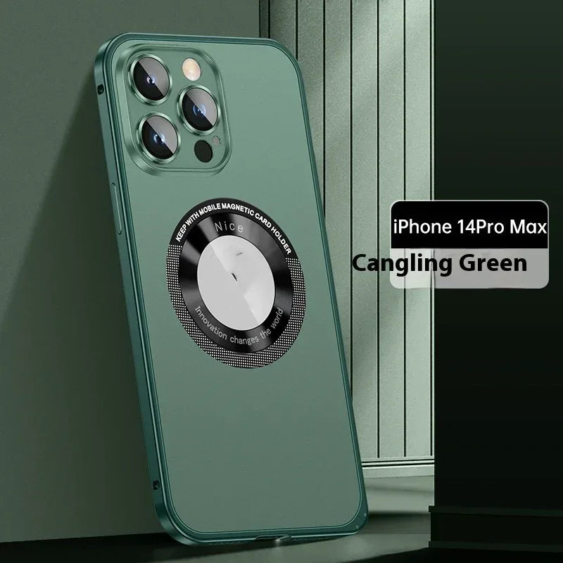 Spring Fastener Metal Frame iPhone Case - Viexta