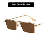 Women's Fashion Metal Frame Sunglasses - Viexta