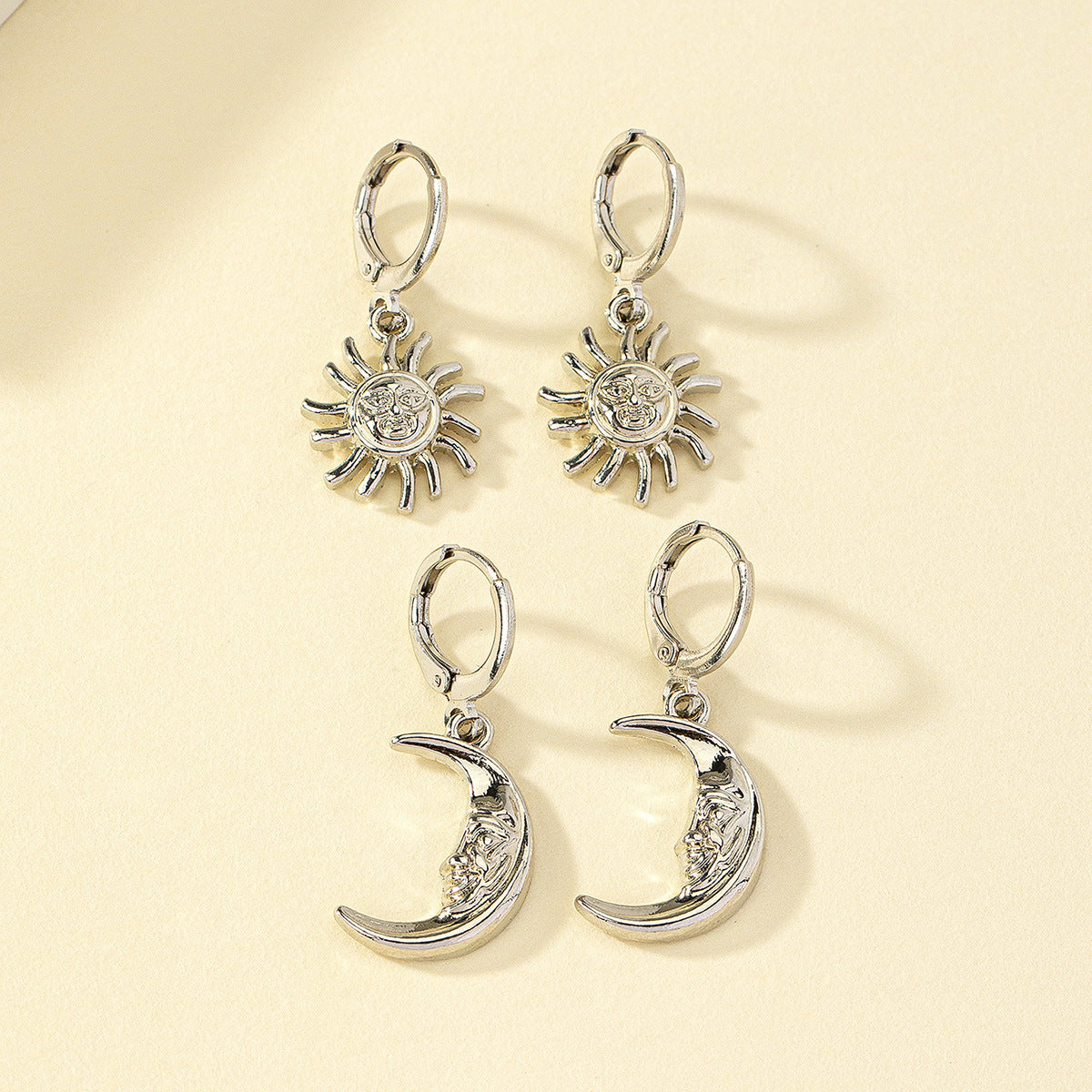 Pair Crescent Trendy Earrings