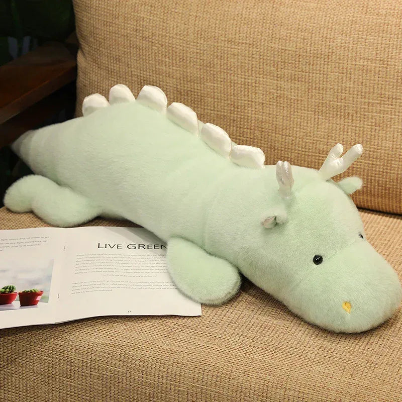 White Dragon Pillow Plush Toy - Viexta