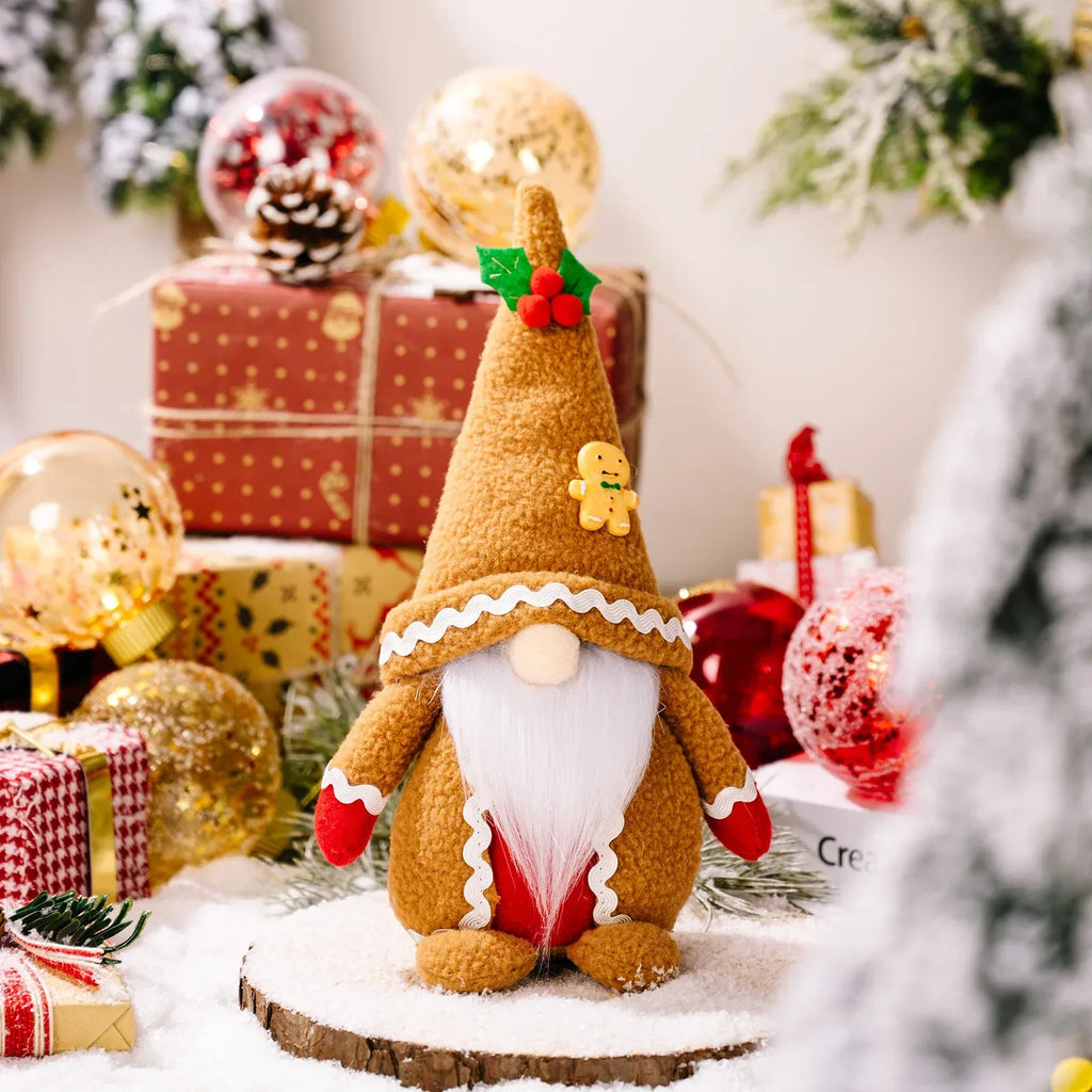 christmas-fabric-decorative-faceless-doll-ornament-christmas-decorations - Viexta