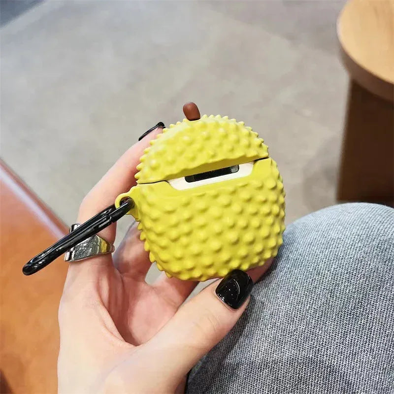 Durian Hedgehog Bear For Airpods Cover - Viexta
