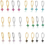 flower-rhinestone-earrings - Viexta