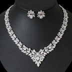 bride-zircon-diamond-necklace-earring-set