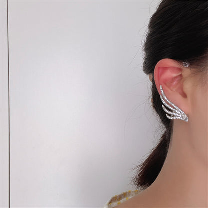 Diamond Wing Ear Bone Clip